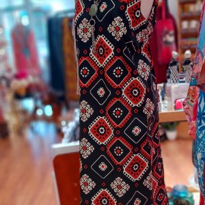 Elena Pia NZ-Made French Viscose Maxi Dress – Curvy 16–18